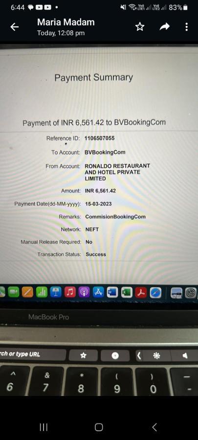 Ronaldos Old Goa Hotel Panaji Eksteriør billede